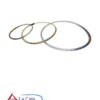 Aros Transparentes con Chaquiras