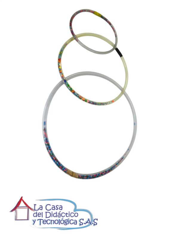 ARO_C-BLA_02 Aros Transparentes con Chaquiras