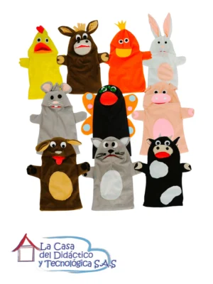 Títeres de Animales Caracterizados