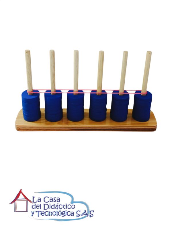 Ábaco Abierto Montessori- Juguete matemático didáctico