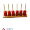 Ábaco Abierto Montessori- Juguete matemático didáctico