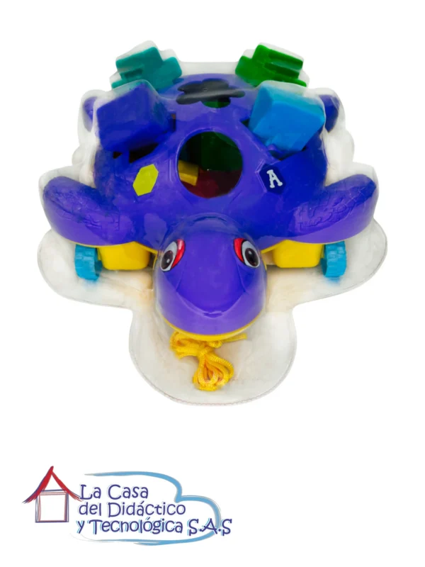 tortuga didáctica infantil encaje formas Tortuga Didáctica