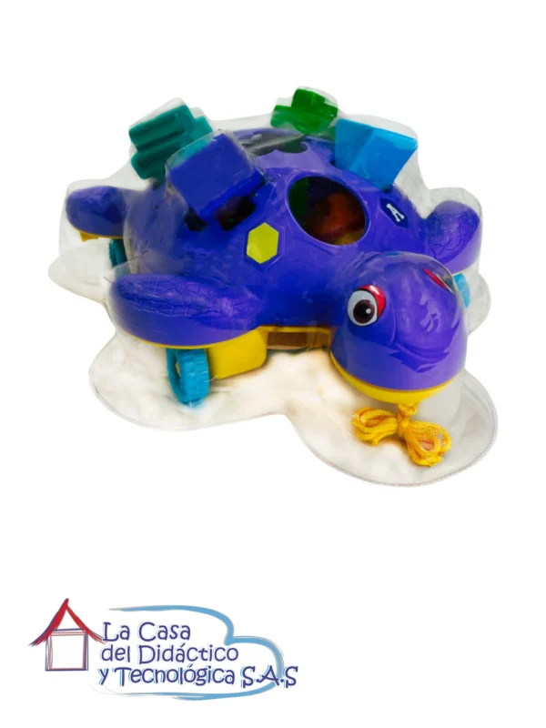 tortuga didáctica infantil encaje formas Tortuga Didáctica